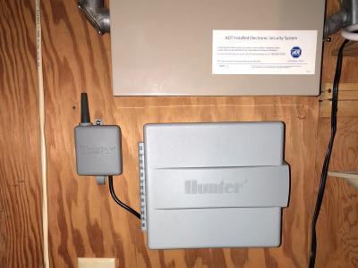 irrigation control box