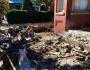 Initial demolition of existing patio at same residence 